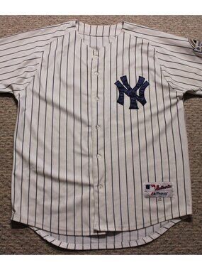 New York Yankees Robinson Canó #3 Jersey Sz: 52 Majestic 2009 Inaugural Season
